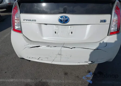 2013 Toyota Prius Three from USA, damaged, VIN JTDKN3DU8D5691702